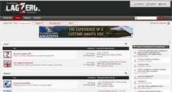 Desktop Screenshot of foros.lagzero.net